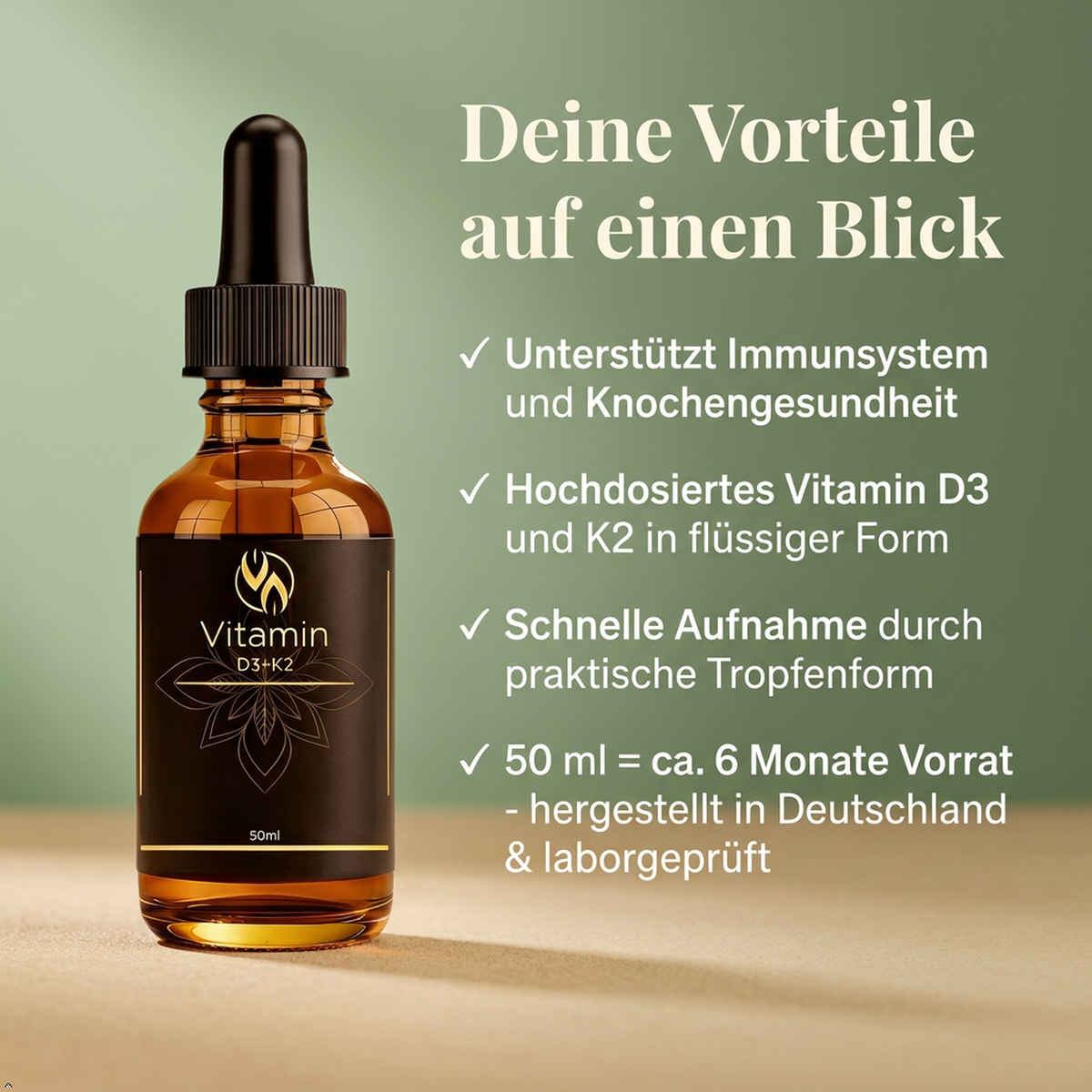 Vitamin D3+K2
