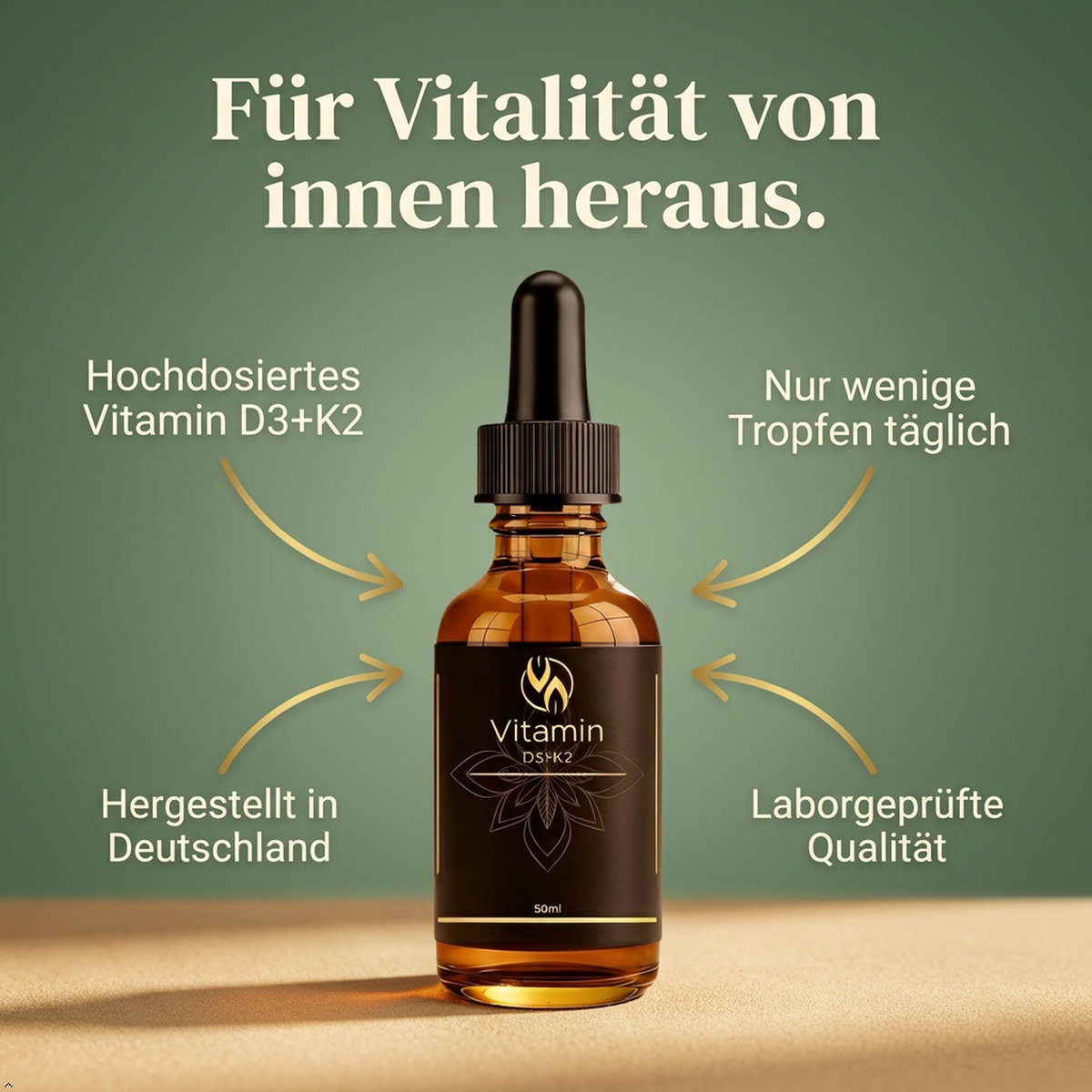Vitamin D3+K2