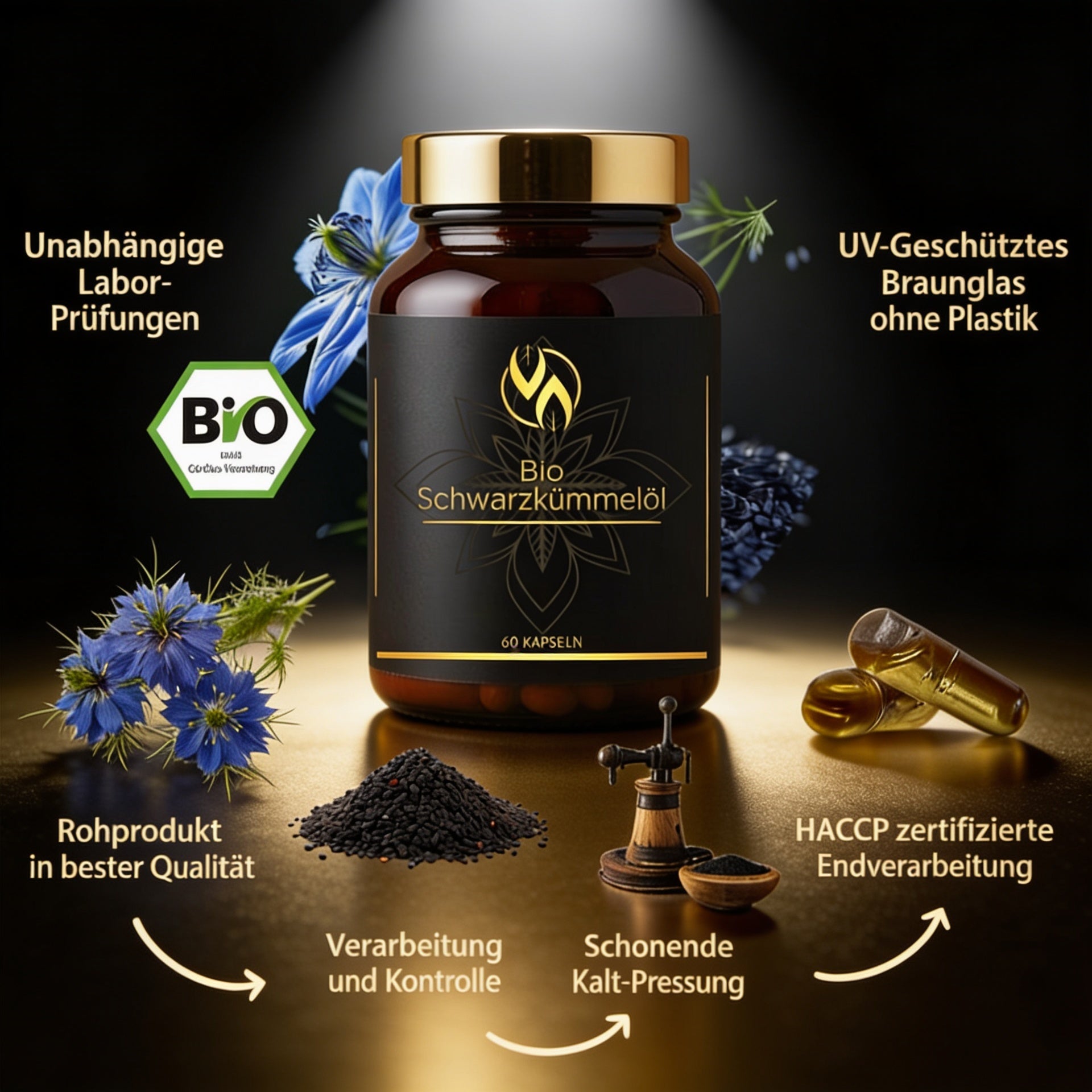 Bio Schwarzkümmelöl