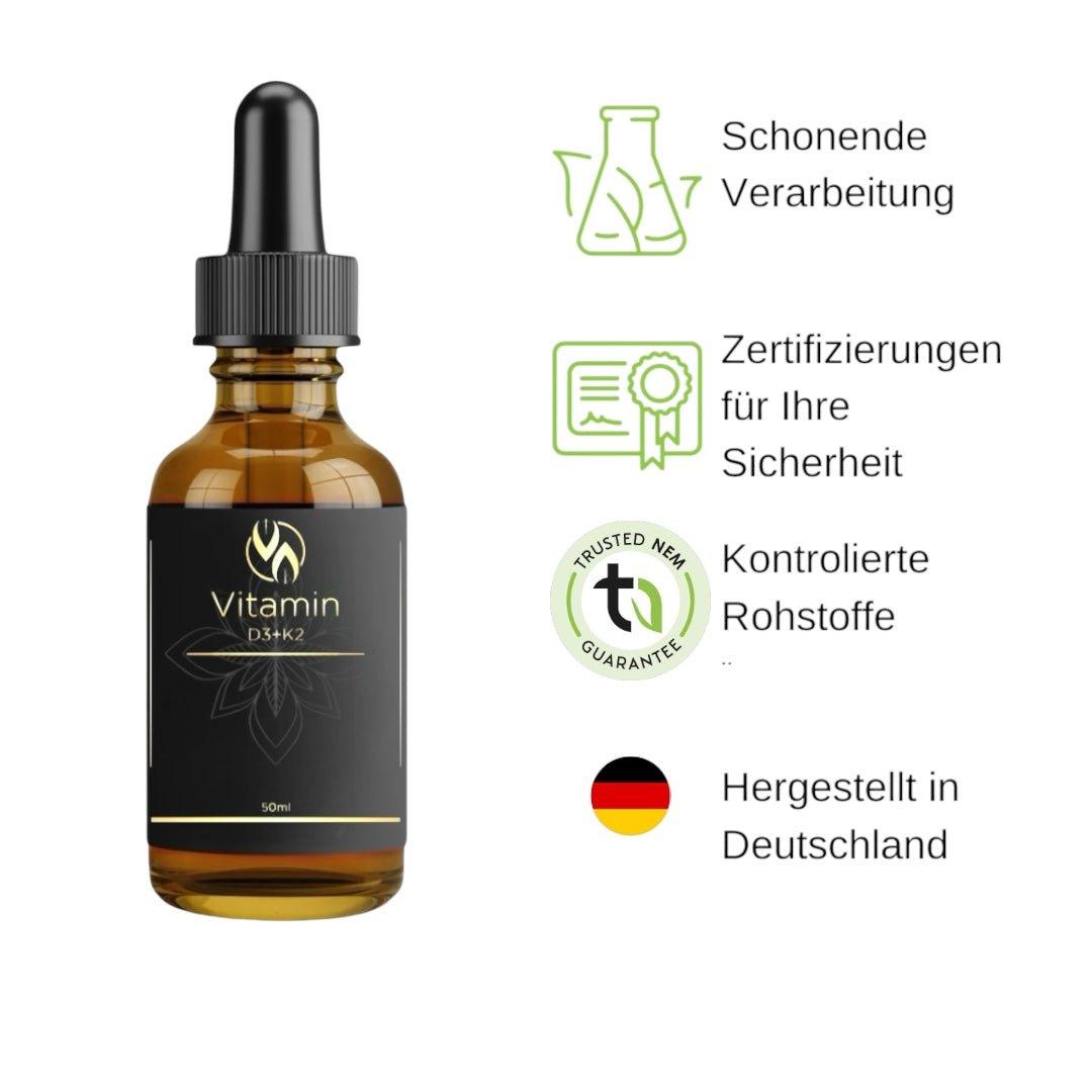 Vitamin D3+K2 - Vital Aurea