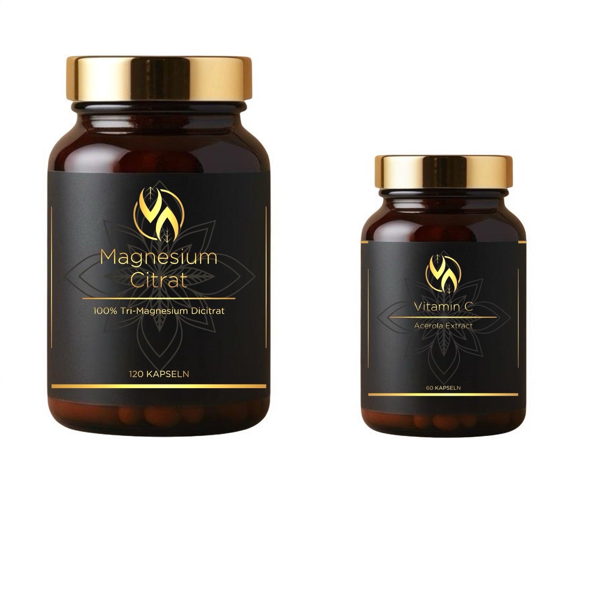 Magnesiumcitrat+ Vitamin C - Vital Aurea