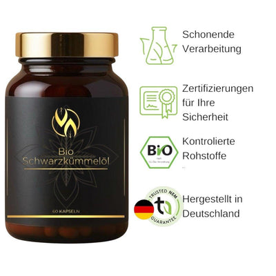 Bio Schwarzkümmelöl - Vital Aurea