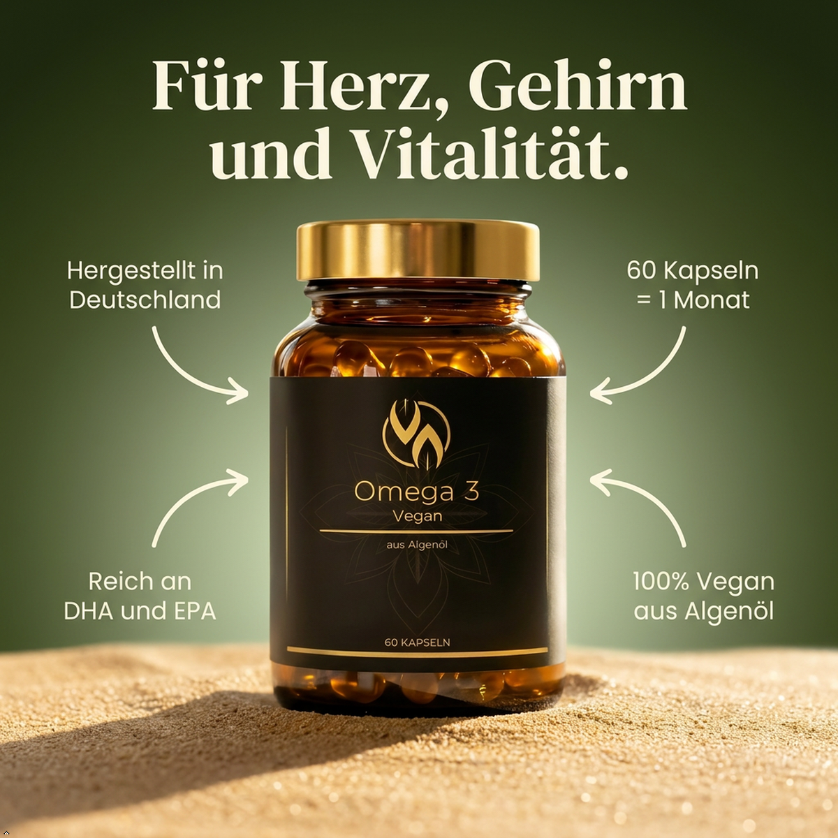 Omega 3 Algenöl
