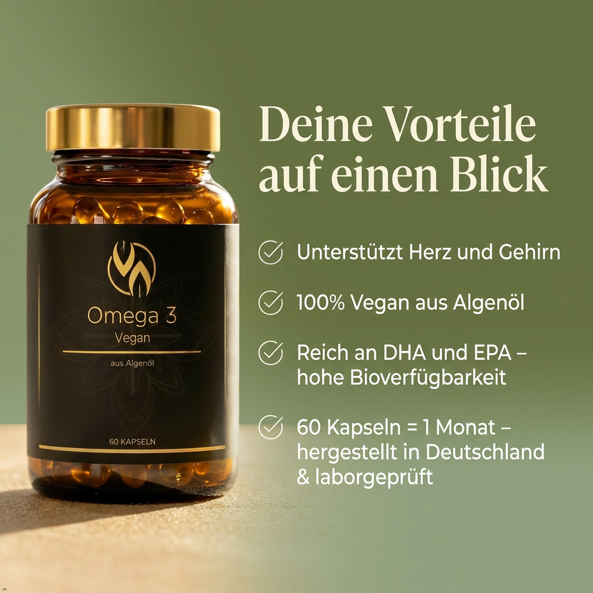 Omega 3 Algenöl