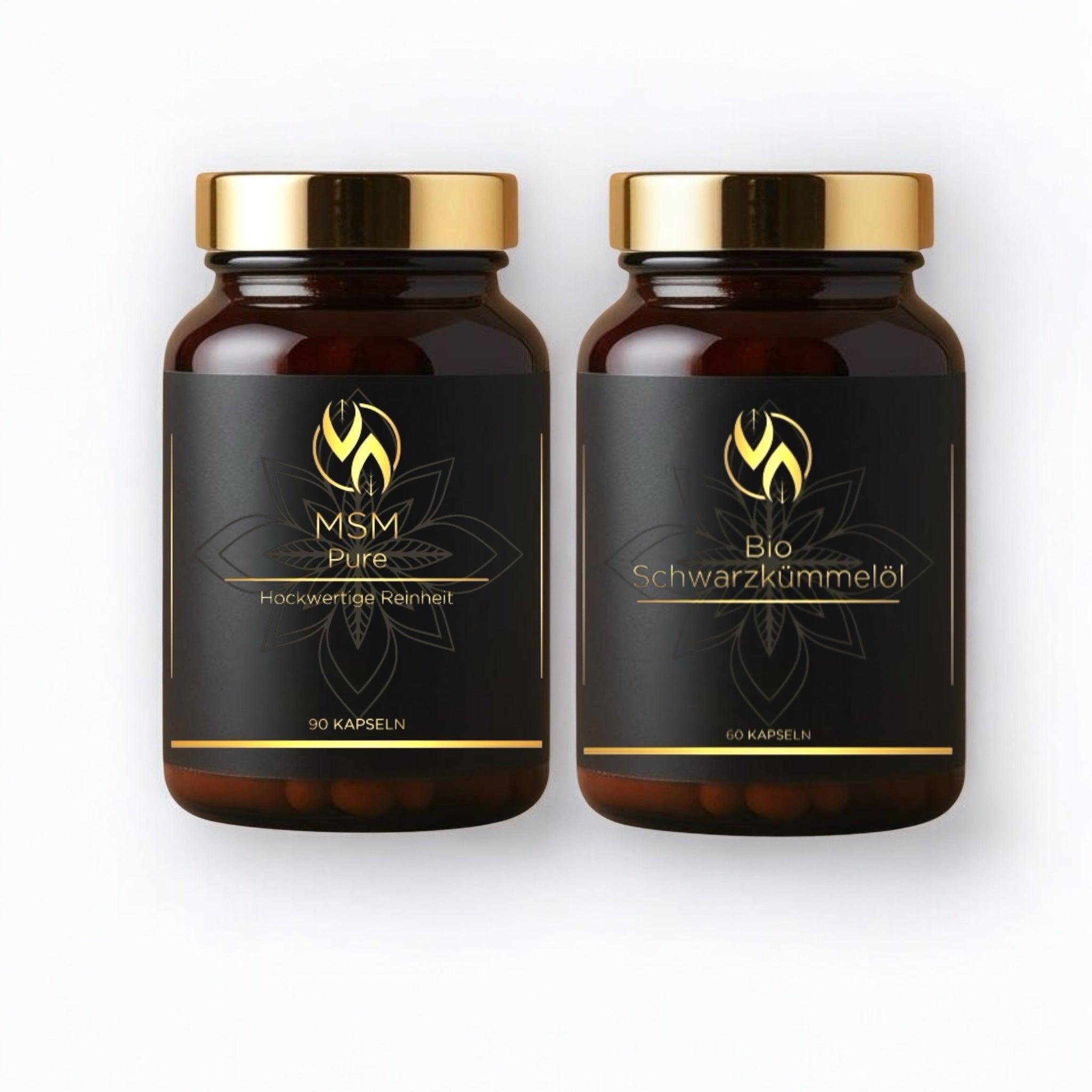 MSM Pure + Bio Schwarzkümmelöl - Vital Aurea